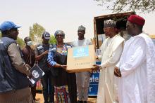 Remise des médicaments et équipements médicaux par l'OMS et le centre régional de Zinder à la DRSP