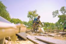 Abubakar Umar, a scrap dealer quit smoking after 15 years 