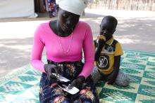 Mrs Luoy received medicines at Kai Gai facility