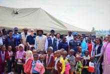 UN Namibia joint visit to the Epandulo Informal Settlement in Windhoek as part of the Social Transformation Pillar 