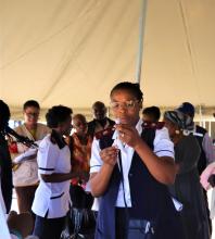 UN Namibia joint visit to the Epandulo Informal Settlement in Windhoek as part of the Social Transformation Pillar 