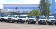 WHO donated 8 vehicles to MOHSS as part of the SURGE and TASS MOA