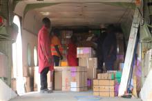 Essential health emergency kits delivered