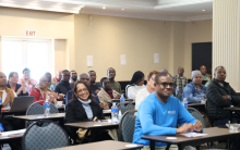 Particpants in Richards Bay at a Cholera Preparedness Training