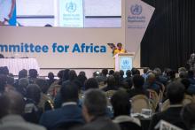 The WHO Regional Director for Africa reports significant contributions to public health in Africa