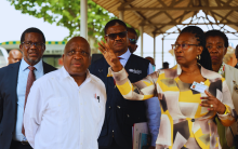 A tour of Madadeni Hospital, including a visit to the psychiatry ward where they interacted with mental health patients