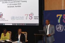 Mr Ben Nangombe, Executive Director of the Ministry of Health and Social Services 