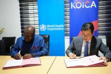 WHO and KOICA collaborate to support the fight against antimicrobial resistance in Ghana