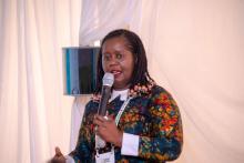 Dr Sharon Kapambwe, from the WHO's Regional Office for Africa