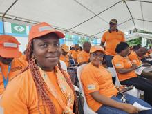 WHO Staff at the commemoration of the 16 Days of Activism