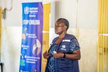 WHO- AFRO Health Promotion Officer Dr Susan Nyawade