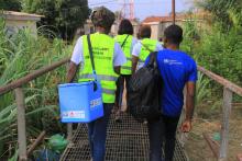 La vaccination pour en finir avec la rougeole au Gabon