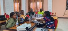 Participants at the Liberia's Joint Risk Assessment of Three Prioritized Zoonotic Diseases.