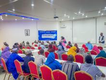 A cross section of participants at the training on mental health.  © Kingsley Igwebuike/WHO