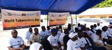 Cross section of attendees during the World TB Day celebrations at Farato Health Centre