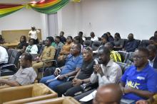 participants listening attentively 