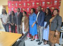 WHO Botswana leadership with University of Botswana School of Nursing leadership