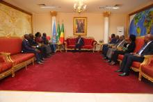 Le nouveau Représentant de l’OMS au Congo présente ses lettres de créance au Ministre des Affaires Étrangères, de la Francophonie et des Congolais de l’Étranger