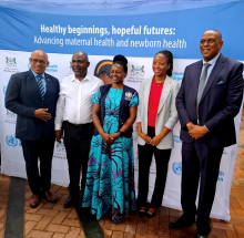 Some dignitaries at the WHD
