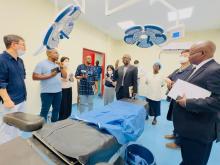 Visite aux urgences du CNHUB