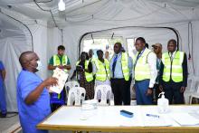 Uganda conducts filovirus full-scale response simulation exercise for the national Emergency Medical Team 