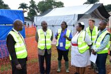 Uganda conducts filovirus full-scale response simulation exercise for the national Emergency Medical Team 