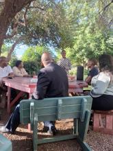 WHO Botswana staff