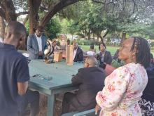 WHO Botswana staff 