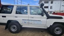 The donated vehicle