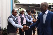 Le Dr Mohamed Janabi visite l'OMS au Congo et réaffirme son engagement envers le personnel et les priorités du pays