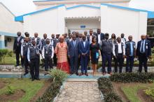 Le Dr Mohamed Janabi visite l'OMS au Congo et réaffirme son engagement envers le personnel et les priorités du pays