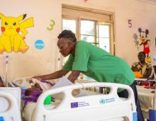 WHO hands over supplies to Al Sabbah Children Hospital