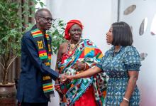 Dr Janabi arrives in Ghana