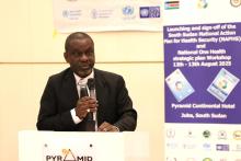 South Sudan launches and signs off the One Health Strategic Plan and the 2nd National Action Plan for Health Security