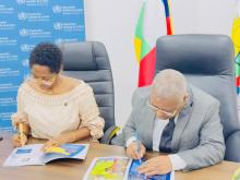 L’OMS lance son Rapport Annuel 2024 en RCA, officiellement endossé par le Ministère de la Santé