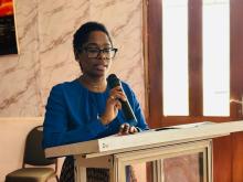 Dr Marie Roseline Bélizaire, Représentante de l'OMS en RCA