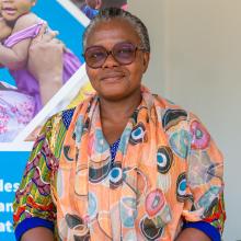 Responsável de País do Gavi, Antoinette Eya Awaga