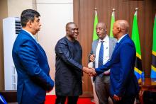 WHO Tanzania Representative, Dr. Alex Gasasira, Presents Credentials to the Ministry of Foreign Affairs and East African Cooperation