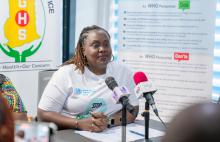 Dr Fiona Braka, WR to Ghana