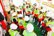 WHO-Supported Training Empowers Tanzania to Inspect and Certify Ships for Public Health Safety