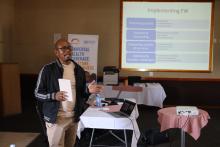Participants at the Men’s Integrated Health Services Core Package and Implementation Framework validation workshop in Leribe District 