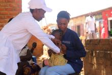 Vaccination against measles and rubella in Lubumbashi