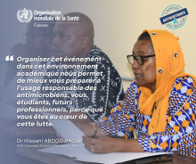 Mot du Dr Hissani Abdou Bacar de l'OMS