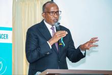 Hon. CS Aden Duale during the launch of the National Cervical Cancer Elimination Action Plan 2026–2030