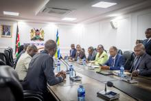 Dr Kimambo welcomed as new acting Country Representative to Kenya