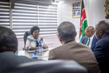 Dr Kimambo welcomed as new acting Country Representative to Kenya