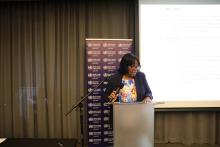  Dr Aquina Thulare from National Department of Health delivers concluding remarks