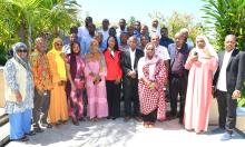 Les participants à la Formation des formateurs sur la prise en charge des cas mpox
