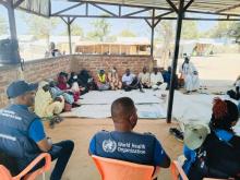 Vakaga : l’OMS renforce la réponse sanitaire à Birao et sur le site des réfugiés de Korsi