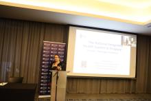 Dr Karina Rando presented the experience from Uruguay